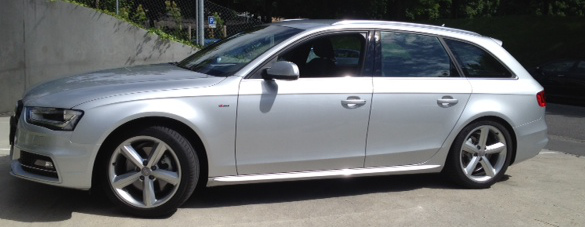 A4 Avant S line silber