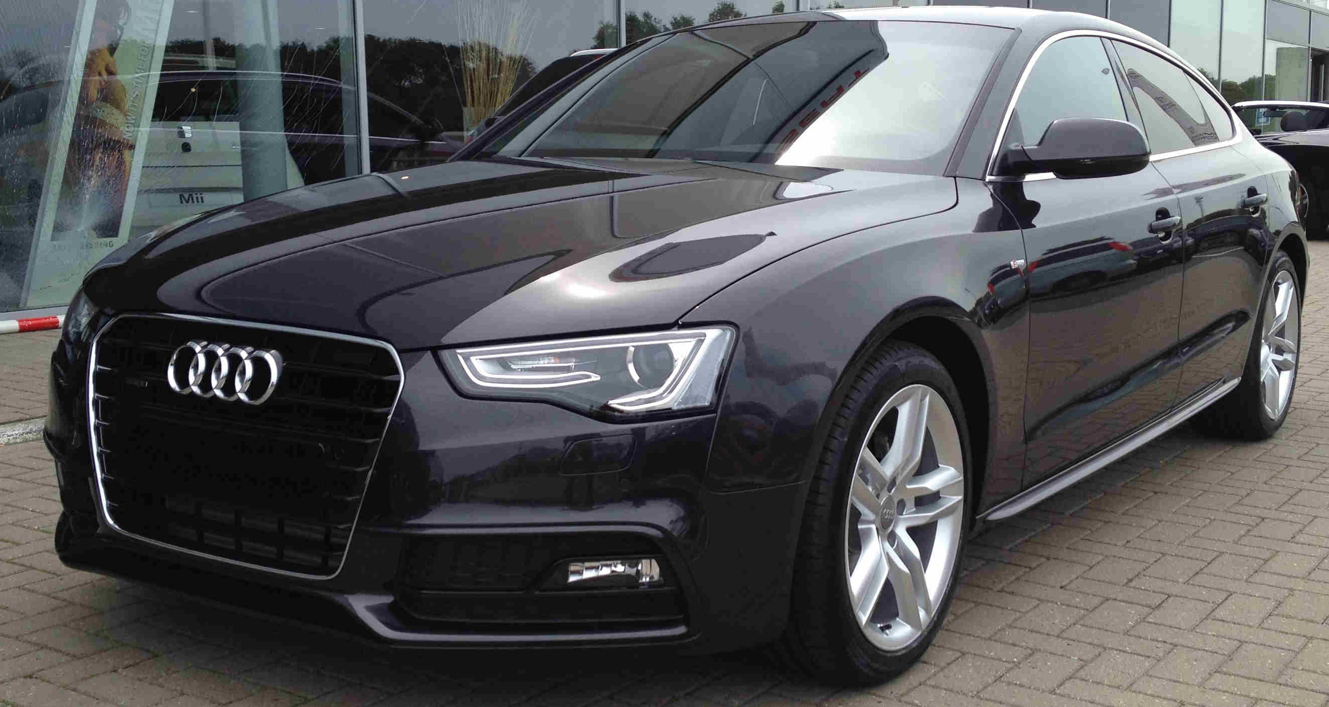 A5 Sportback mit S line und S line Exterieur