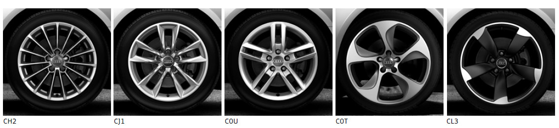 Felgensortiment Audi A3