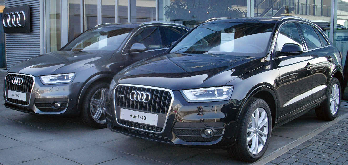 Audi Q3 grau