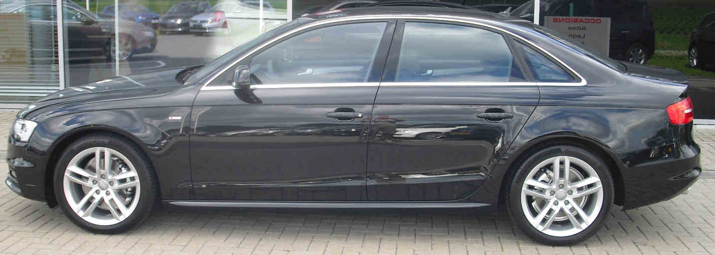 A4 Limousine mit S line und S line Exterieur