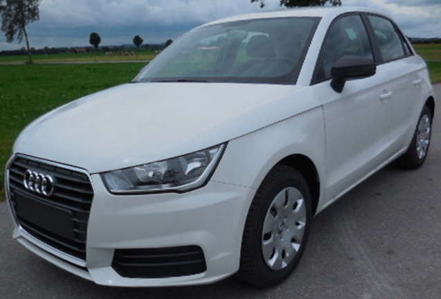 Audi A1 weiss