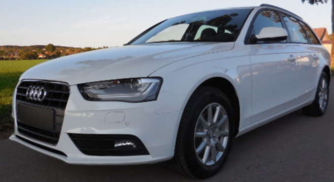 A4 Avant weiss