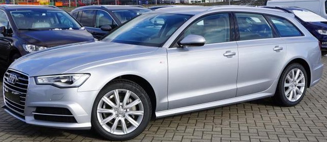 A6 S line silber