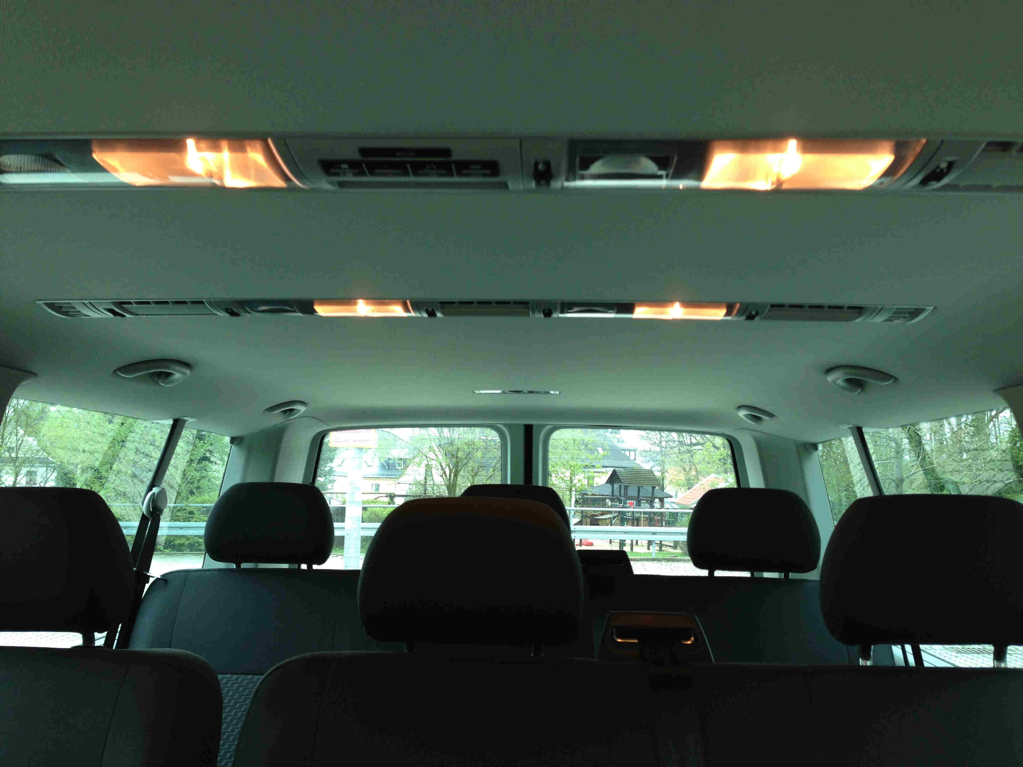 Caravelle Sitze Klima hinten