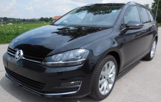 Golf Variant Highline schwarz