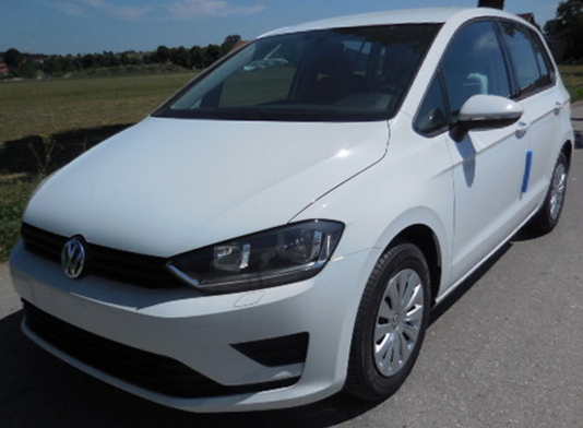 golf sportsvan trendline weiss