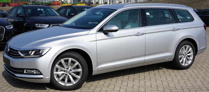 passat variant silber