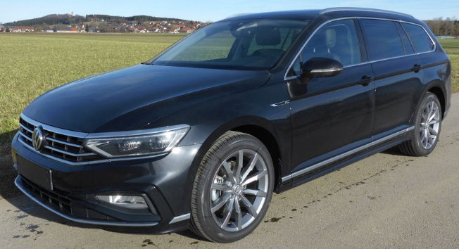 passat variant r line weiss