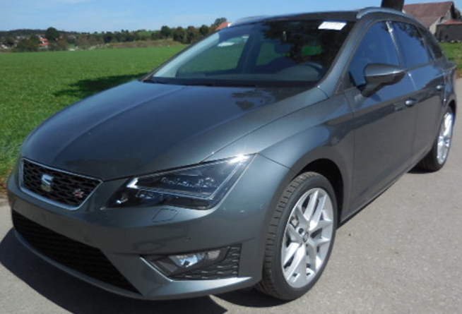 seat leon 150 ps fr grau