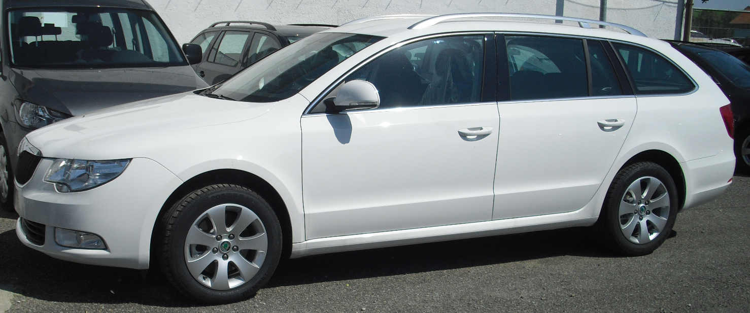 Skoda Superb Weiß