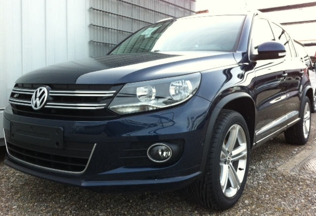 Tiguan blau mit R-Line