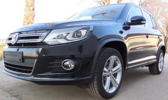 Tiguan R line schwarz Xenon