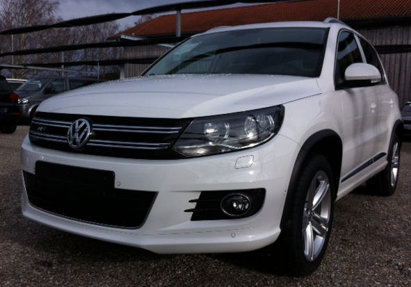 Tiguan weiss mit R-Line