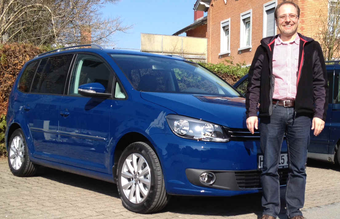 Touran 2.0 TDI BlueMotion Highline ... jetzt am Bodensee unterwegs