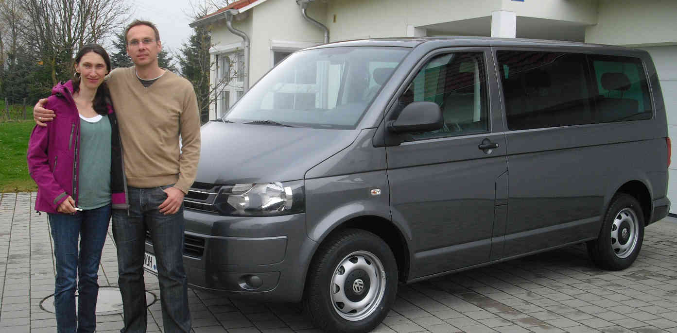 Zeit f&uuml;r ein neues Familienfahrzeug - danke nach Bayern!