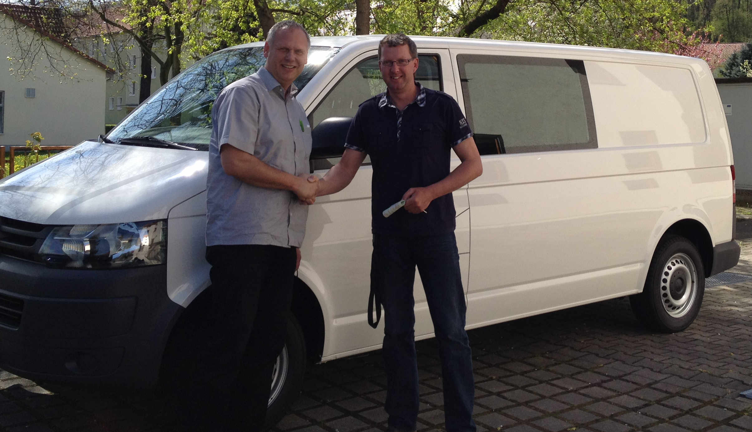 T5 4Motion - gut unterwegs auf Baustellen in Sachsen