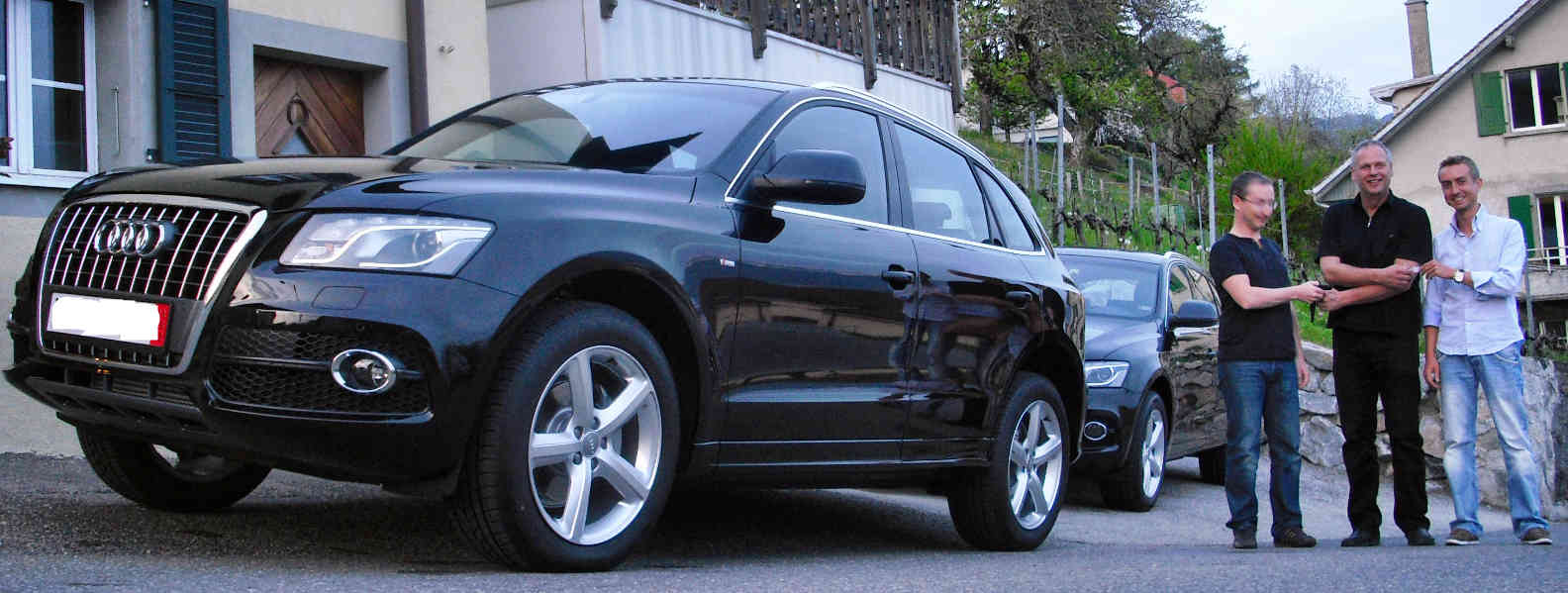 2 Freunde - 2 Autos - zwischen Lausanne und Montreux