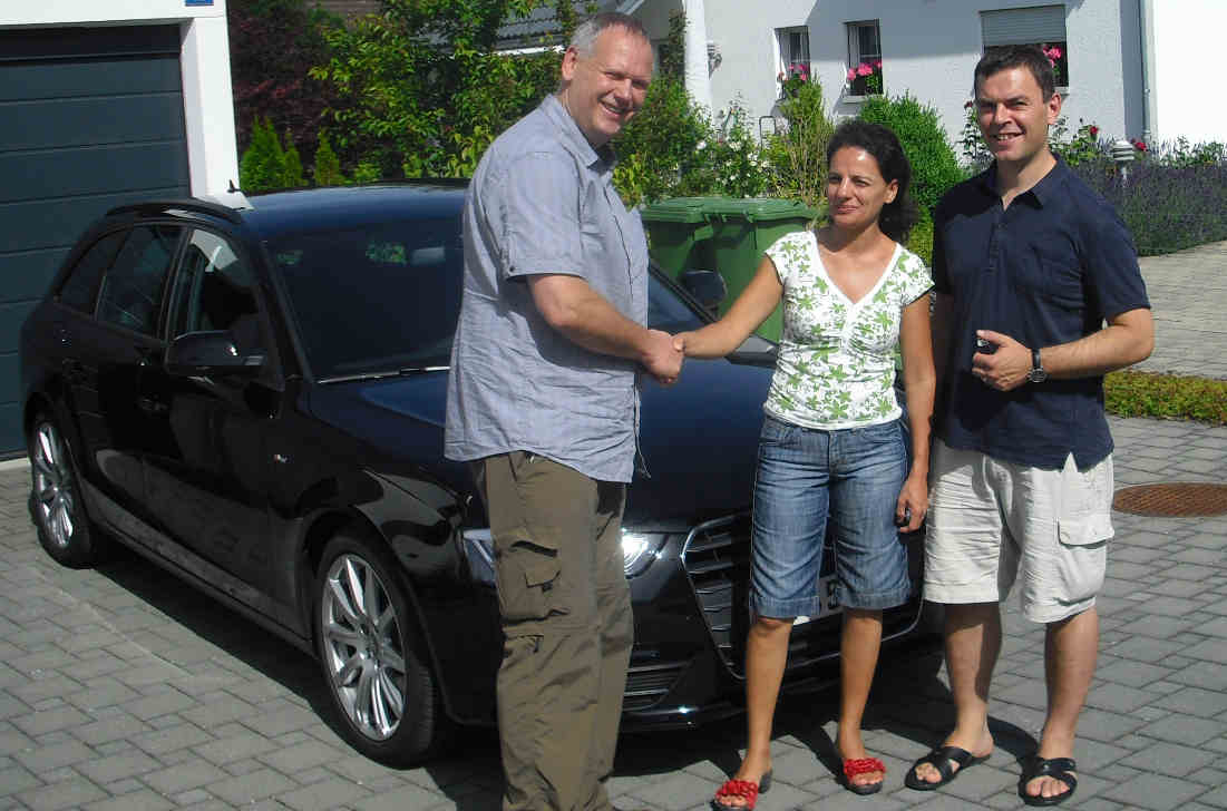 A4 1.8 TFSI mit 170 PS - mit niedrigem Kraftstoffverbrauch unterwegs zwischen Z&uuml;rich und St. Gallen