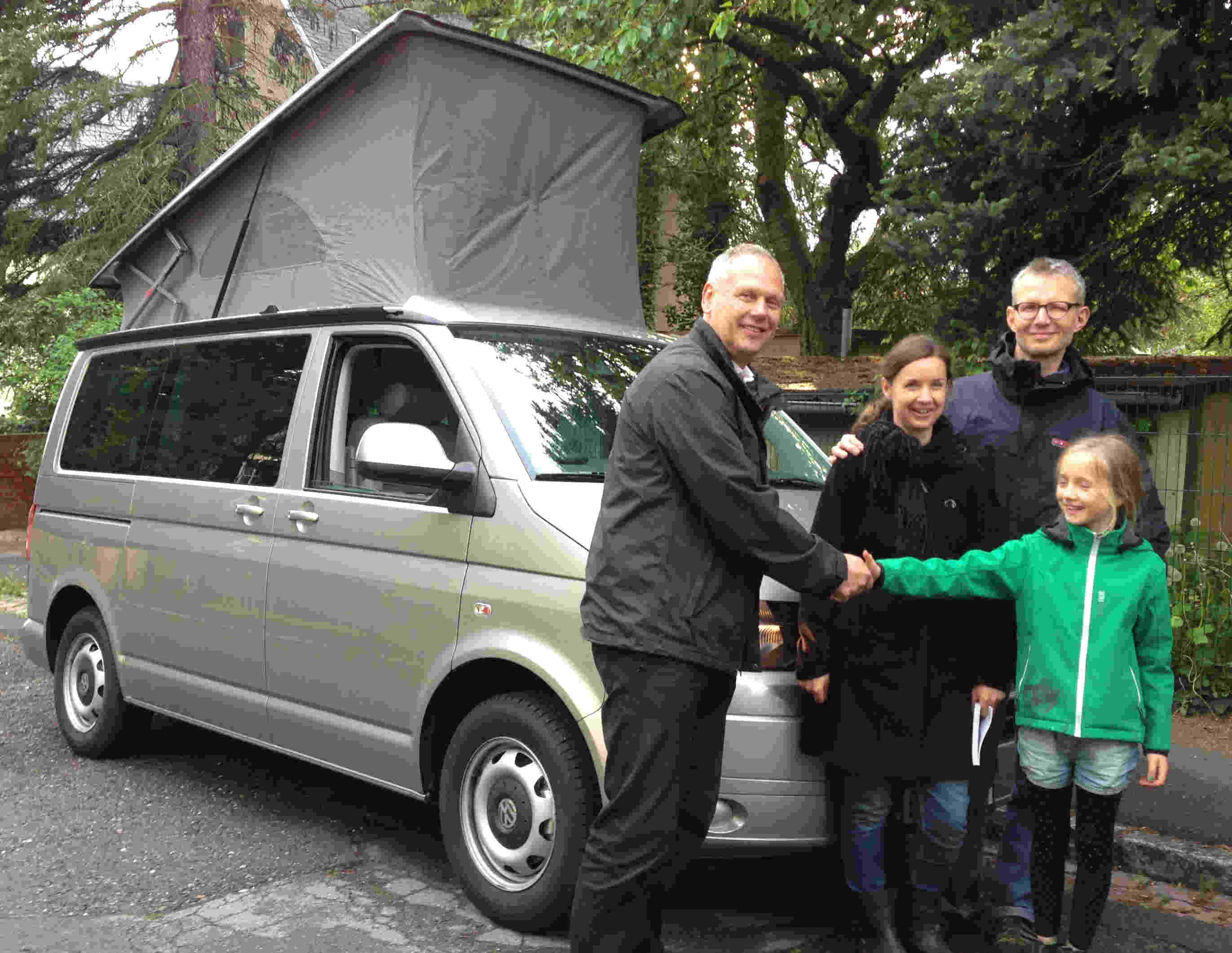 VW California mit Beach Aufstelldach - bereit f&uuml;r den Schwedenurlaub!