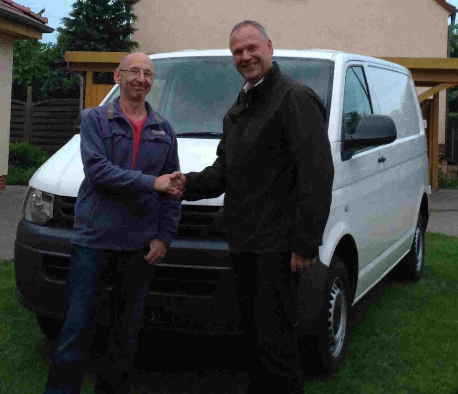 T5 Transporter Kasten - schnelle Lieferung des Ersatzfahrzeuges