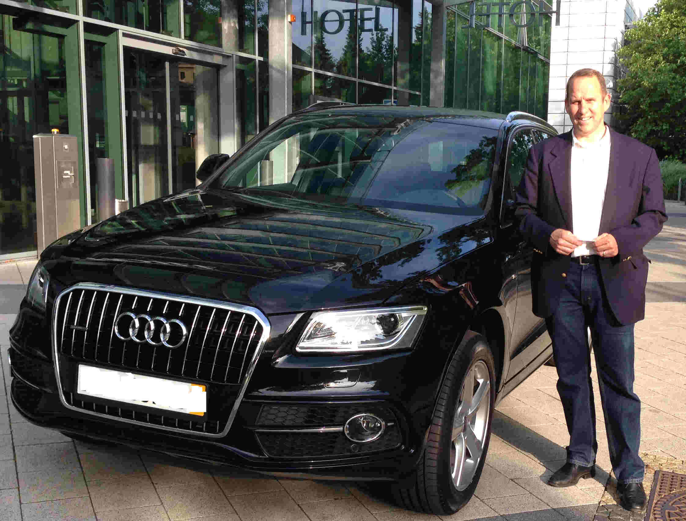 Q5 S line nach Berlin