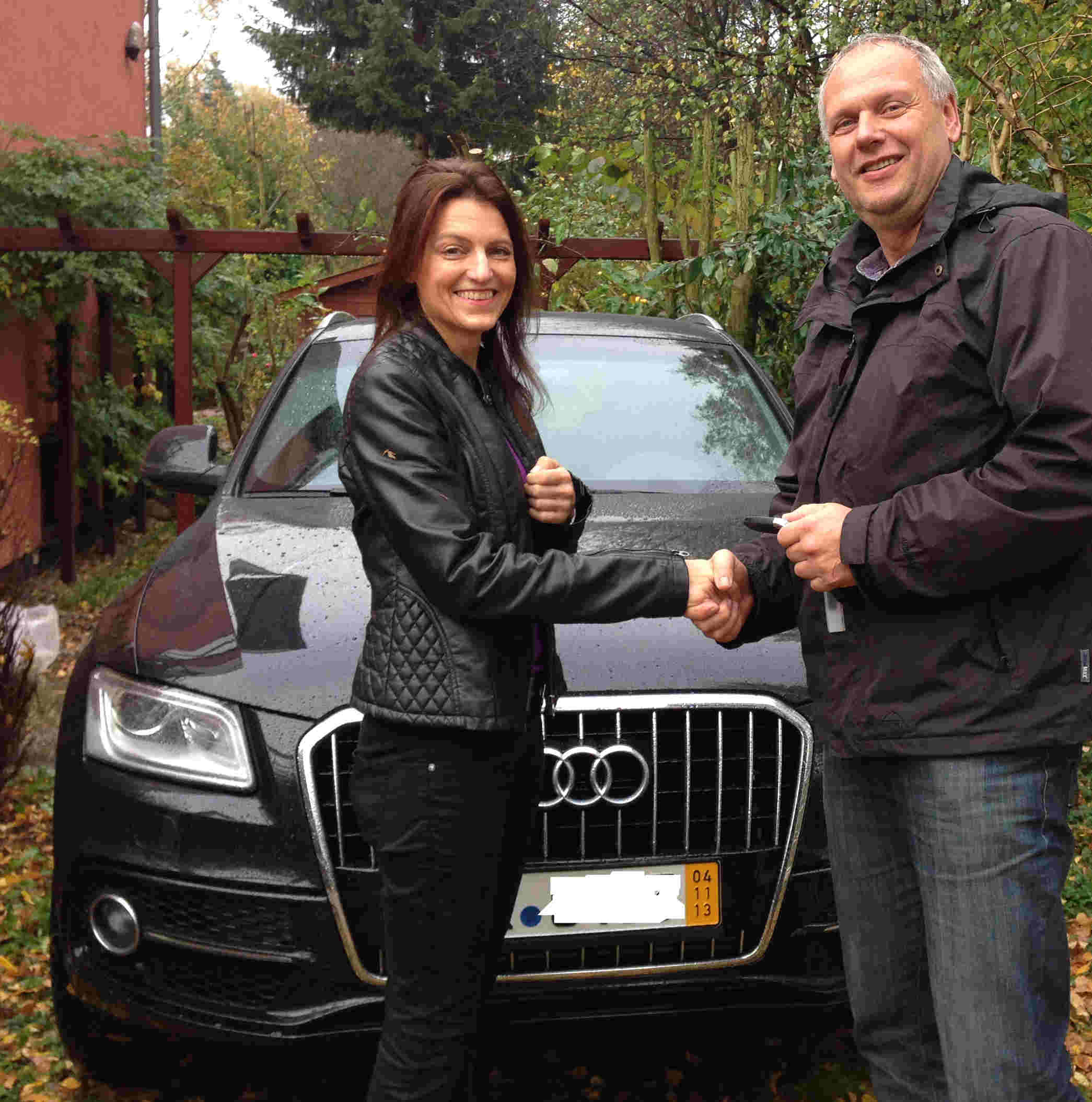 Ein Q5 nach Deutschland