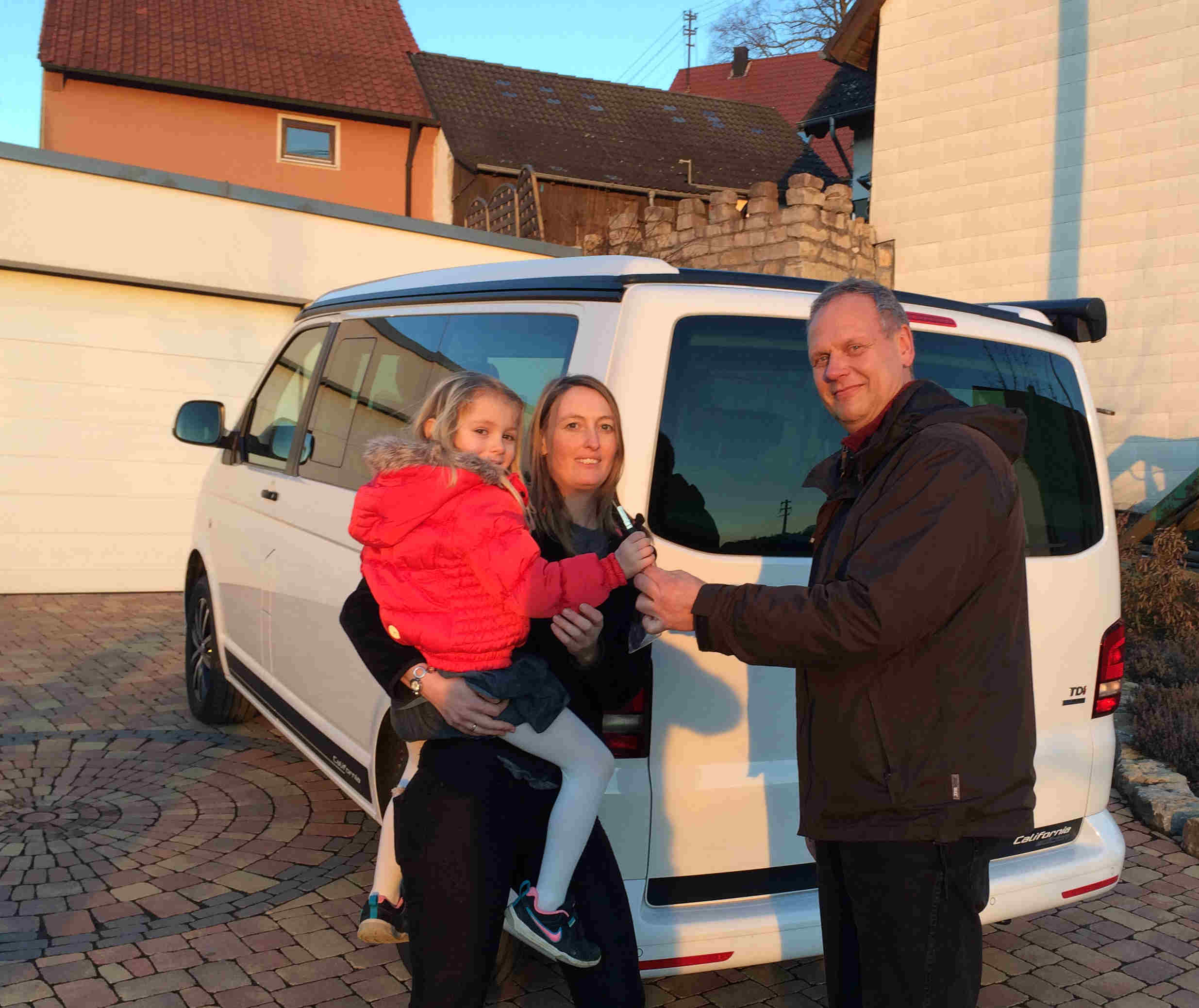 Ein California nach BAW&Uuml; - viel Spa&szlig; der jungen Familie!