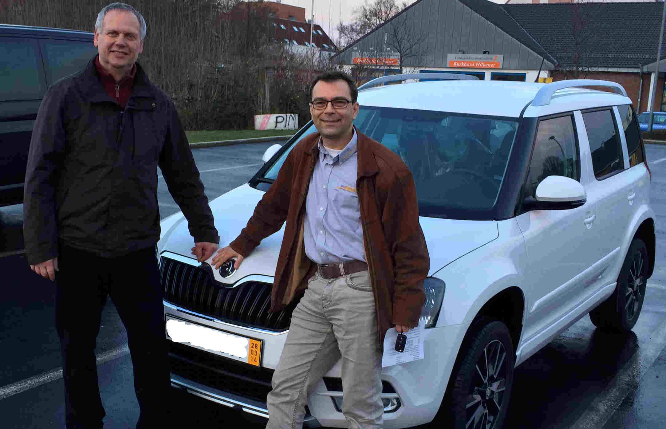 Der neue Yeti - unterwegs am Harzrand