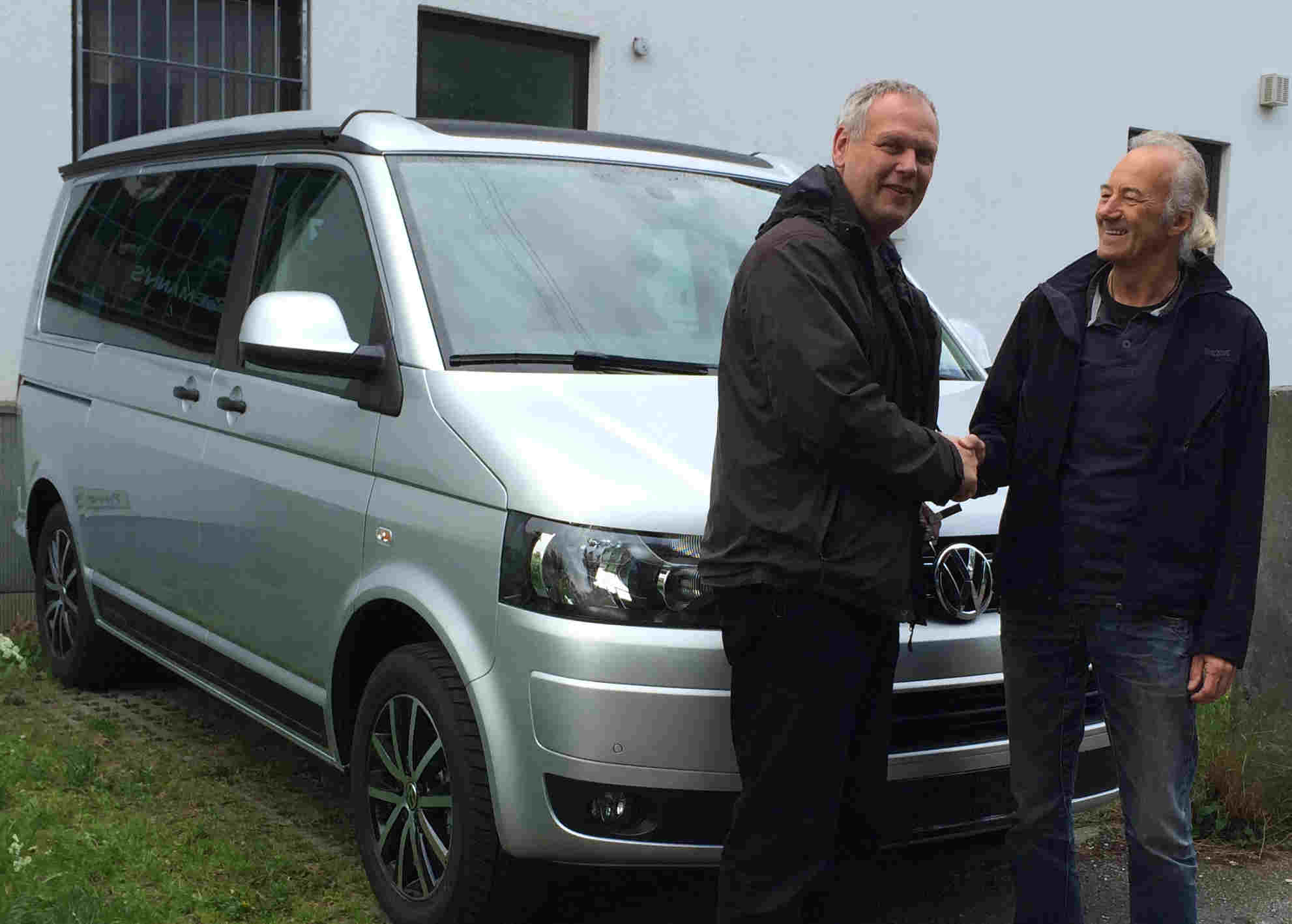 California nach M&uuml;nchen