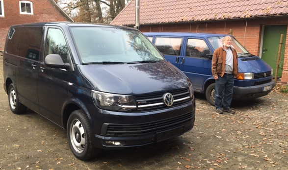 Neuer Multivan T6 in den Norden