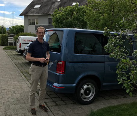 Uebergabe T6 Multivan Schweiz