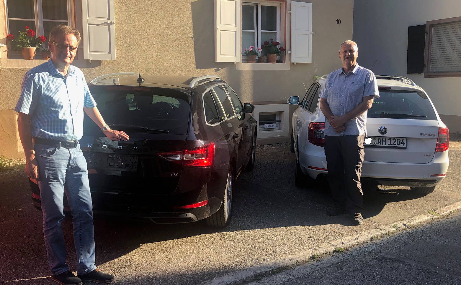 Fahrzeug Nr. 3 nach Freiburg